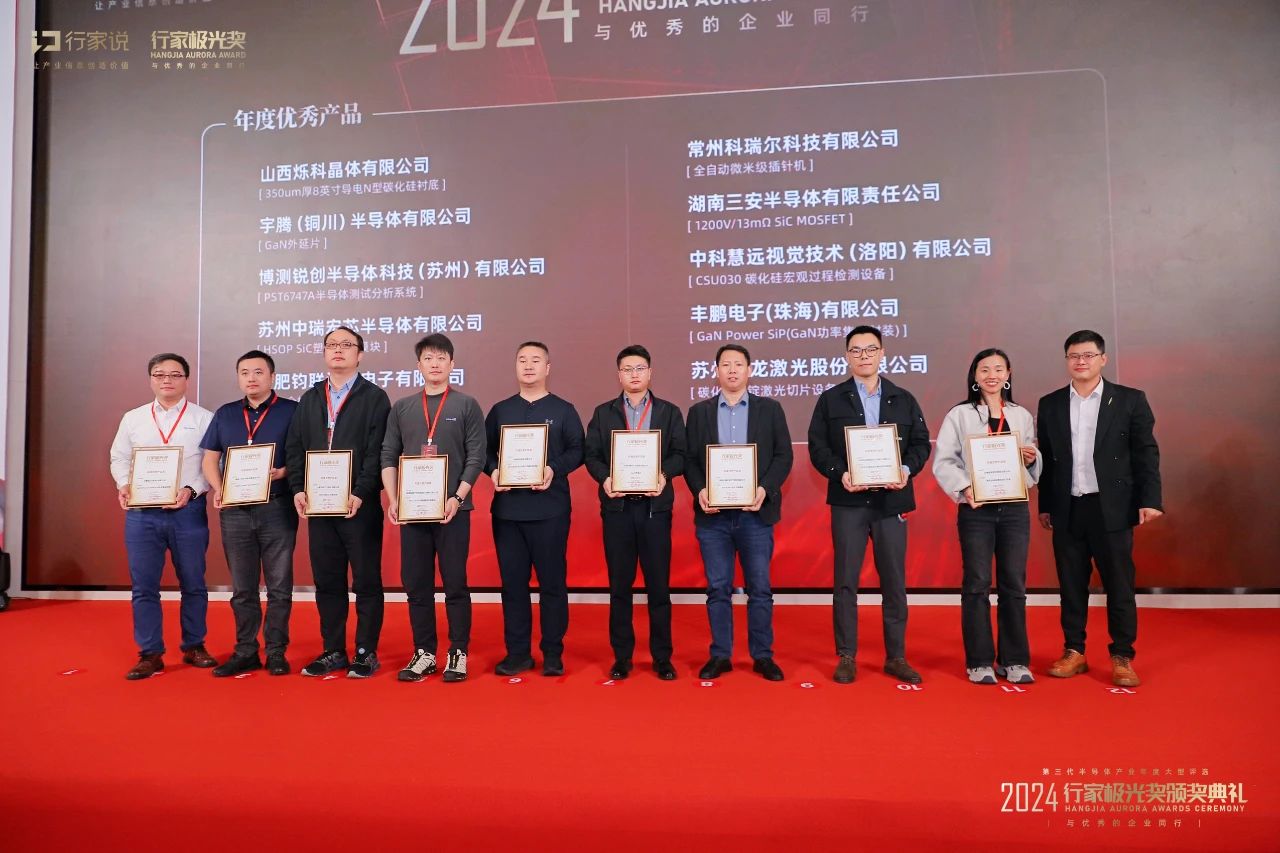 鈞聯(lián)電子榮獲2024行家極光獎年度優(yōu)秀產(chǎn)品